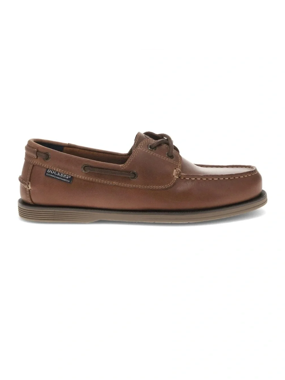 Men's Dockers, Dennison Boat Shoe 90-34408 Chestnut LEATHER